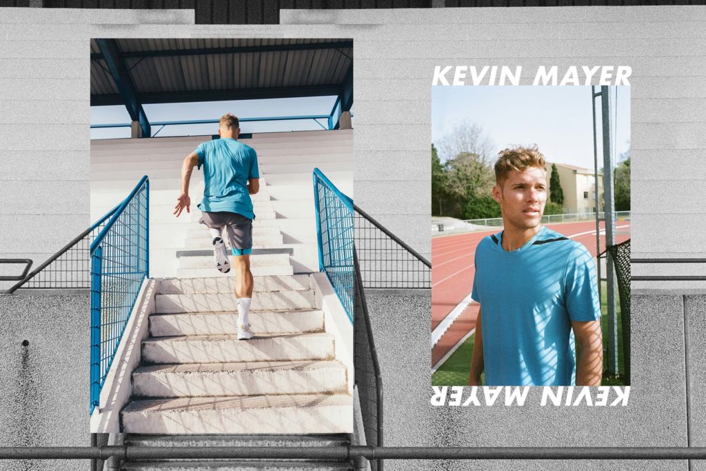 Kevin Mayer - Nike training stadium