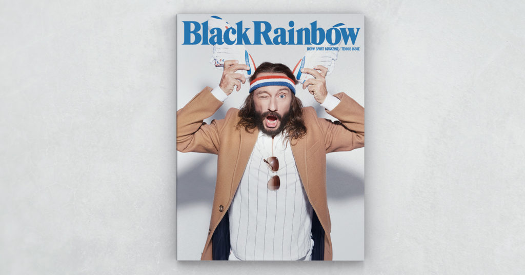 blackrainbow magazine tennis issue - judge do it - Bob Sinclar