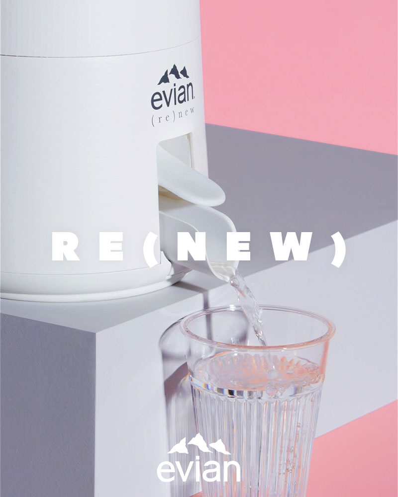 evian renew bec verseur